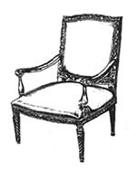 HF-270 - Regency Arm Chair
